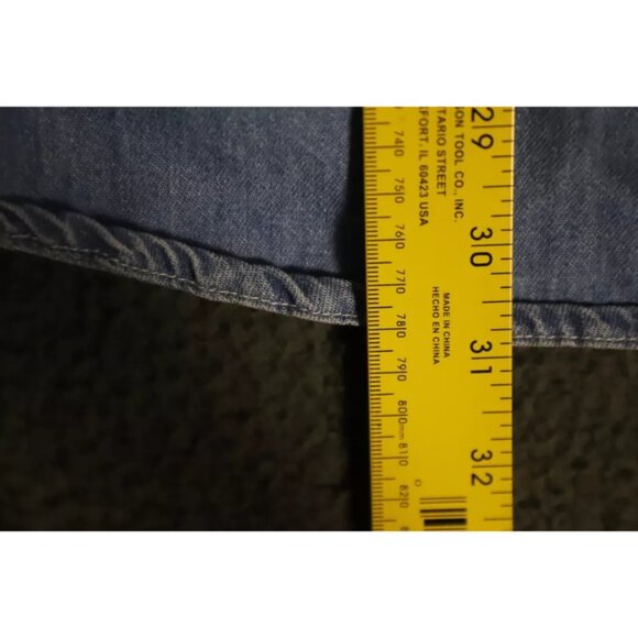 VTG Crable Sportswear ButtonUp Shirt Men XXL Blue Ohio State Buckeyes Embroidery - Picture 9 of 10